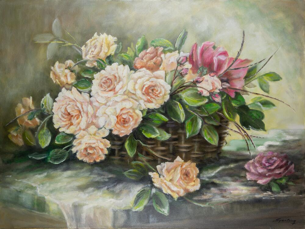 Basket of Blossoms